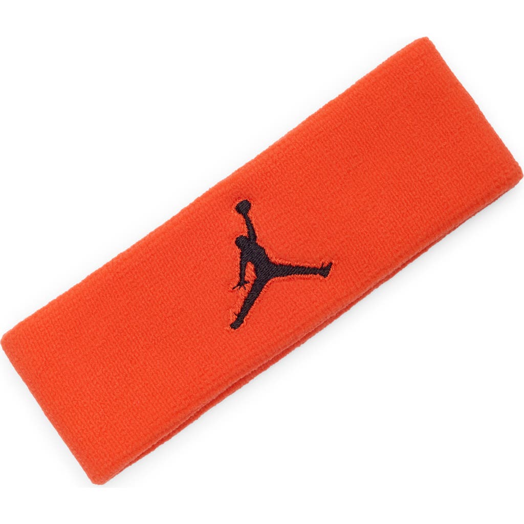 Jordan Dri-fit Jumpman Headband In Orange