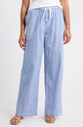 beachlunchlounge Reed Stripe Cotton Pants