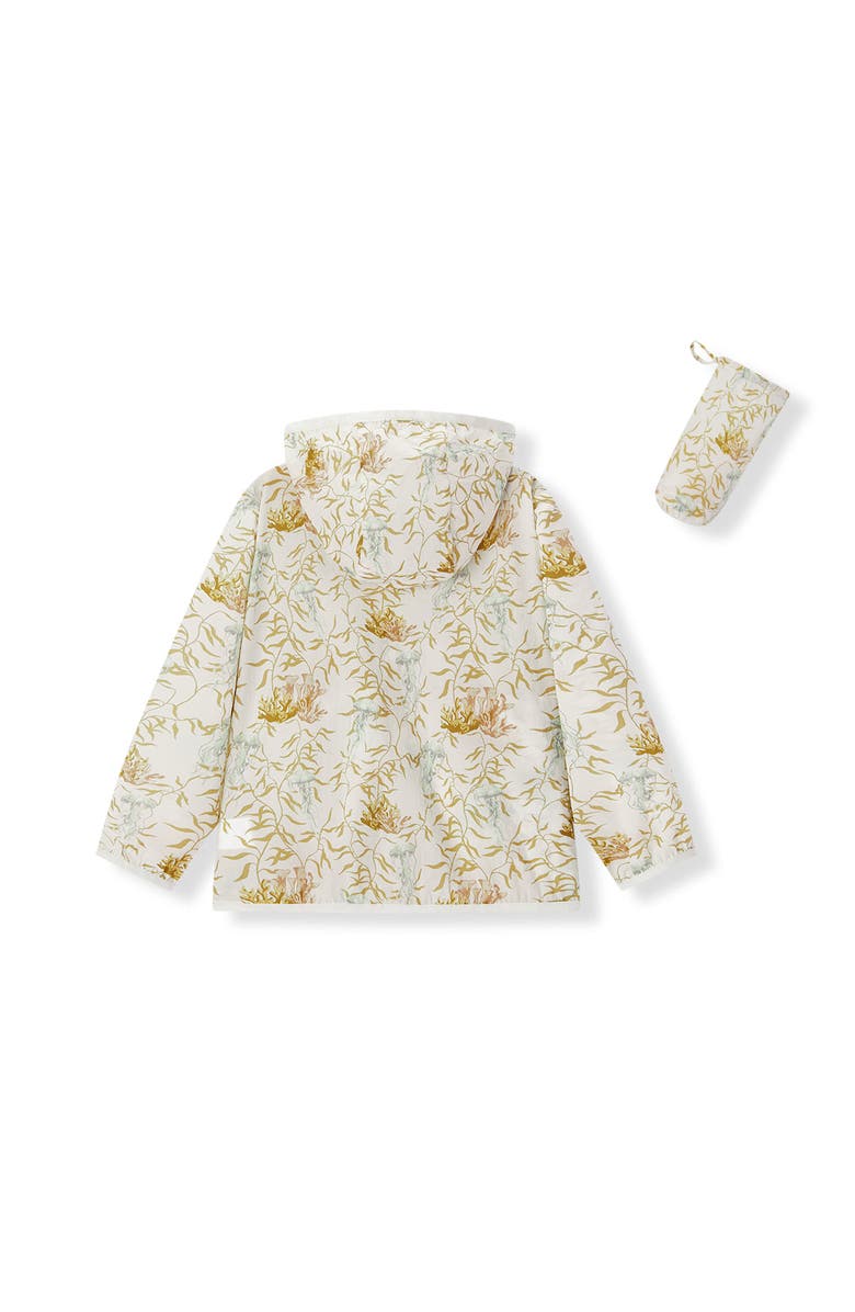 Milkbarn Hooded Windbreaker Jacket, Alternate, color, Under The Sea