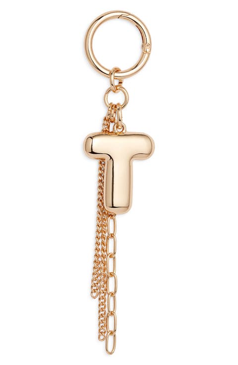 Bubble Letter Bag Charm