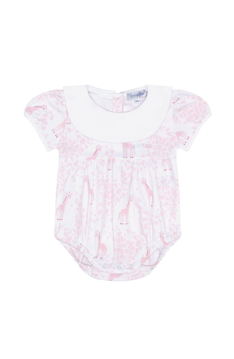 Nellapima Pink Giraffe Print Bubble - Baby, Alternate, color, Pink
