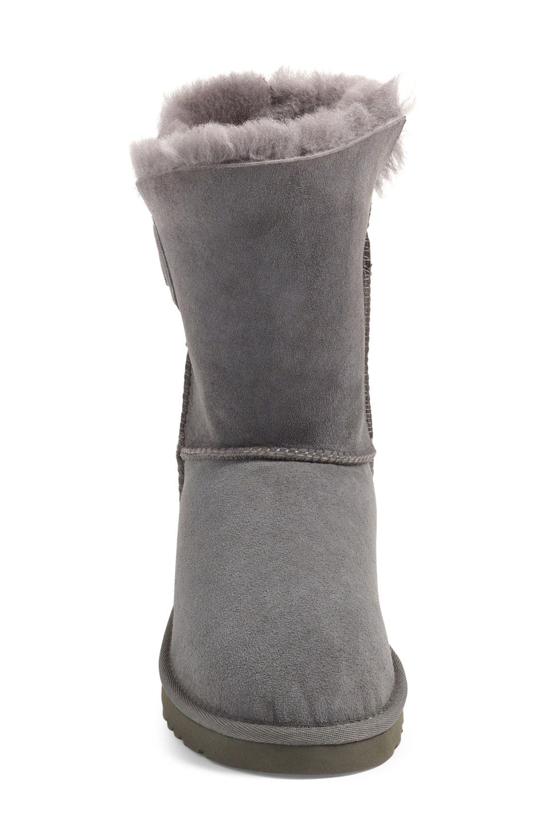 Nash Genuine Shearling Boot, Alternate, color, GREY SUEDE