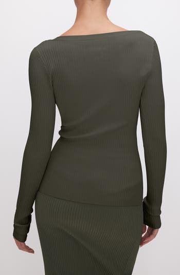 Shine Rib Cardigan