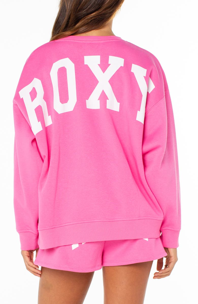Roxy Morning Stroll Graphic Sweatshirt, Alternate, color, 