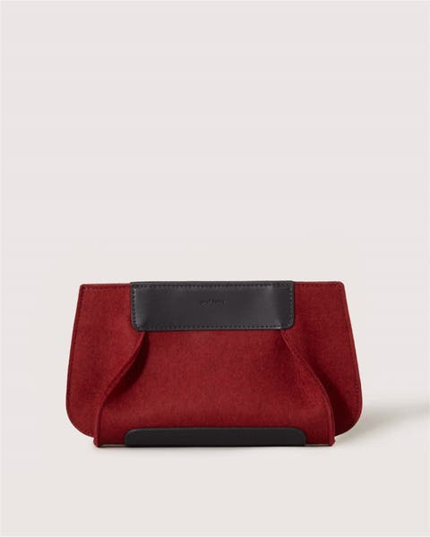 Frankie Merino Wool Clutch