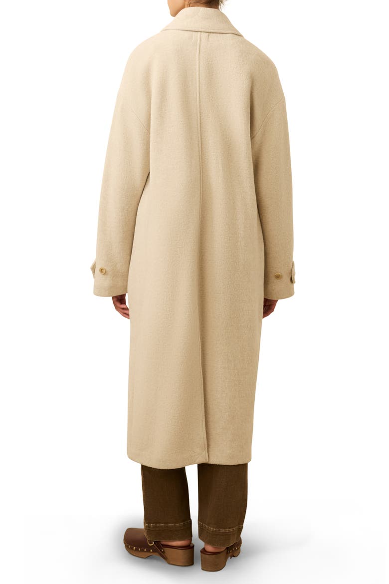 Atlantic Wool Blend Knit Coat, Alternate, color, OAT MELANGE