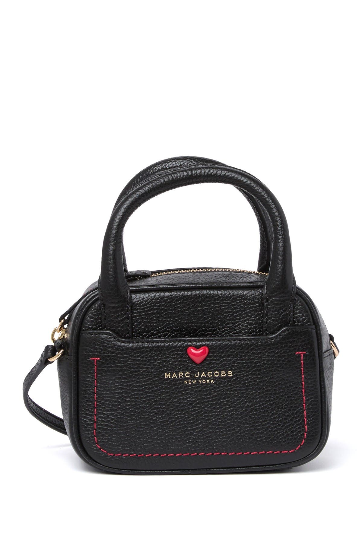 Marc Jacobs Empire City Valentine Top Handle Mini Satchel, Alternate, color, 