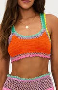 Beach Riot Elliot Crochet Bikini Top