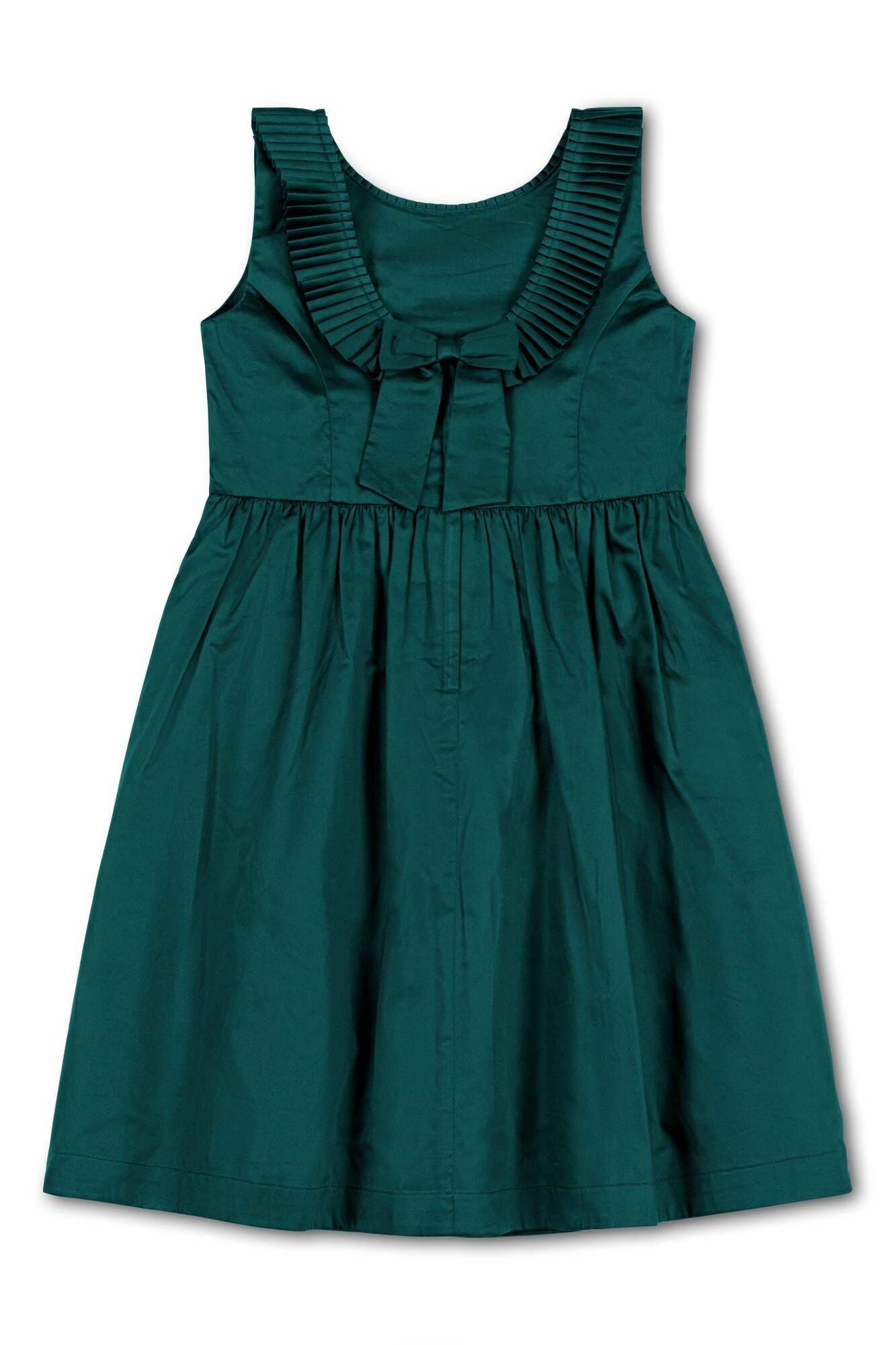 Hope & Henry Kids' Organic Pleated Collar Party Dress | Nordstrom
