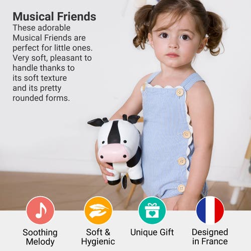 Little Big Friends Musical Animals In White