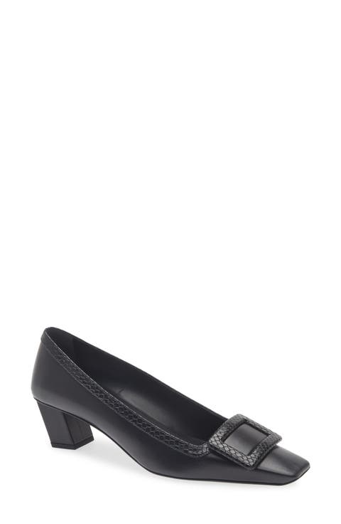 Belle Vivier Leather Pump
