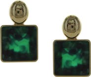 OLIVIA WELLES Ruby Marbled Earrings