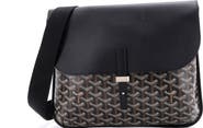 Pre-Owned Goyard Coursier Messenger Bag Coated Canvas and Leather