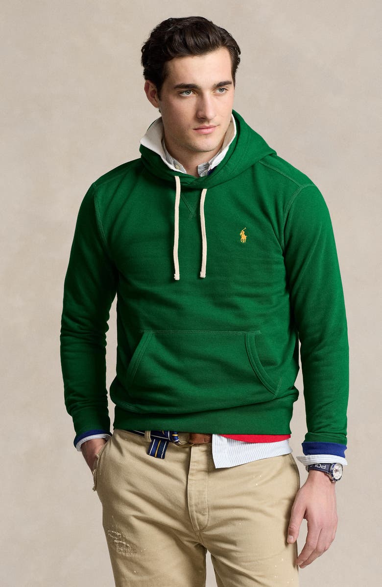 Polo Ralph Lauren Cotton Blend Hoodie, Alternate, color, 