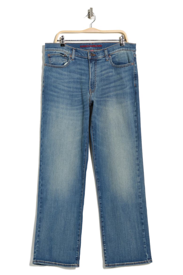 181 Relaxed Straight Leg Jeans, Main, color, WILD OAK