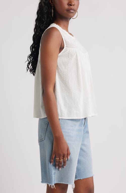 Treasure & Bond Mesh Yoke Tank In White