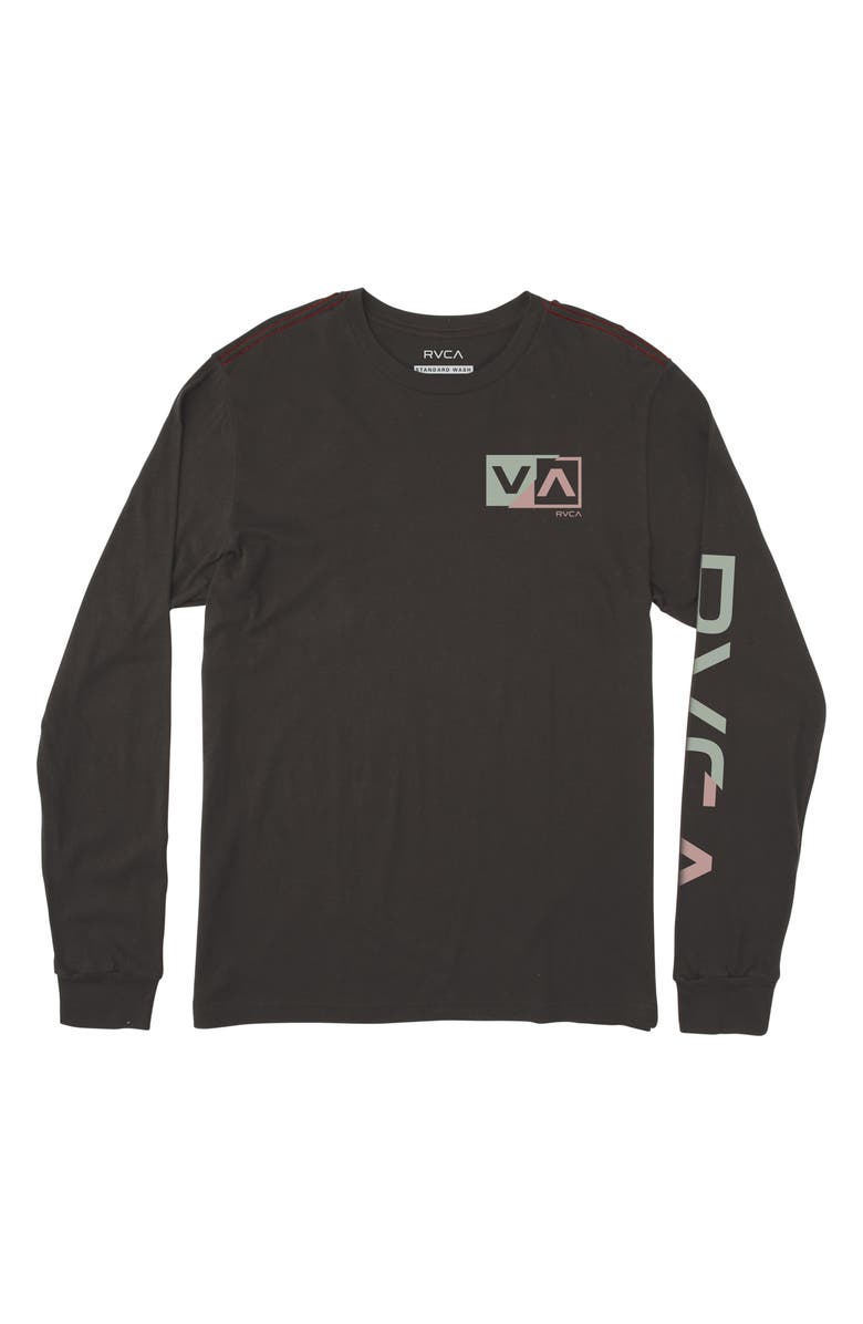 RVCA Men's Shifted Long Sleeve Graphic Tee, Main, color,