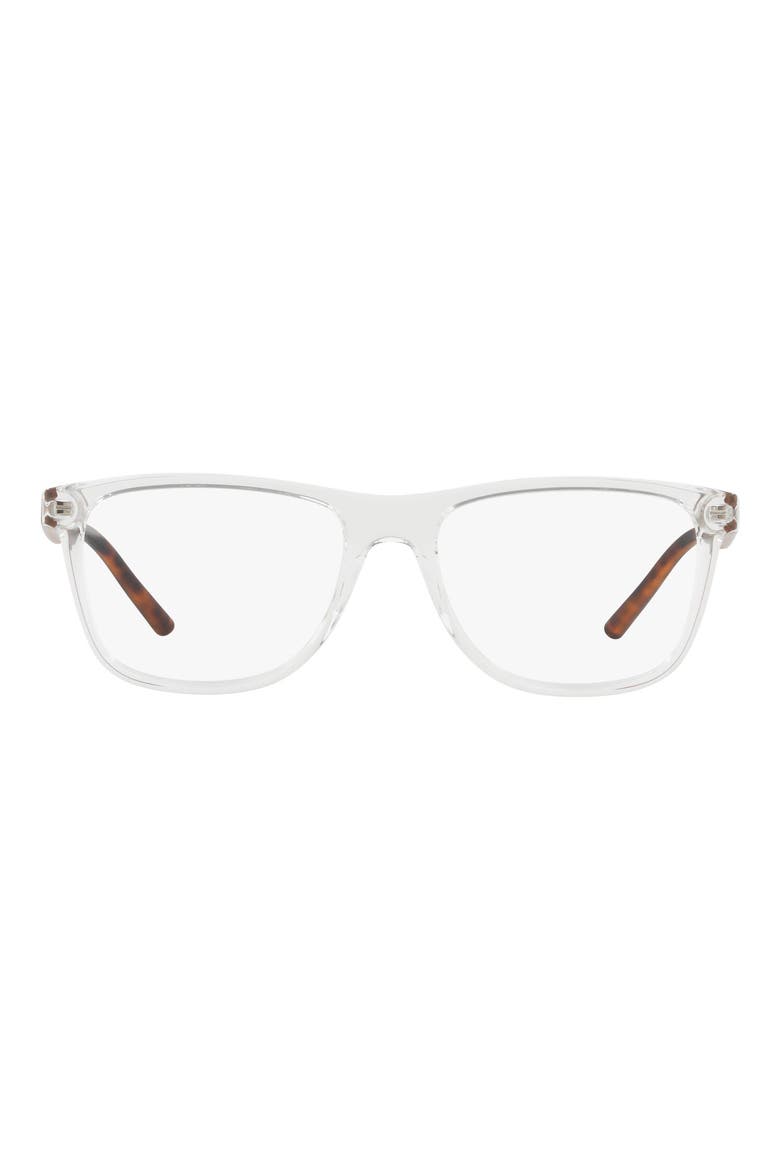 54mm Rectangular Optical Glasses, Main, color, CRYSTAL