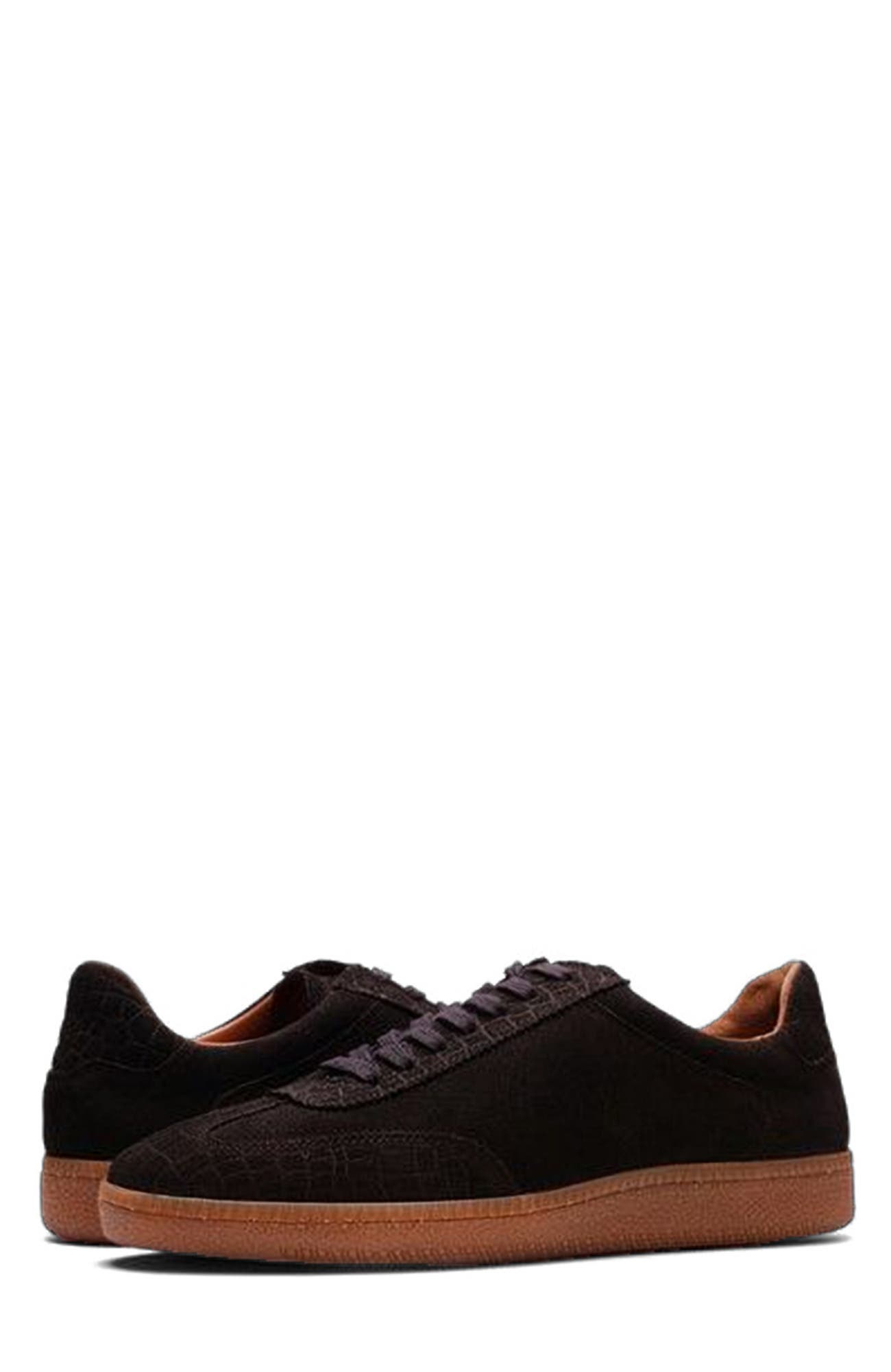 CARLOS SANTANA Crosby Sneaker, Alternate, color, Coffee Brown Suede