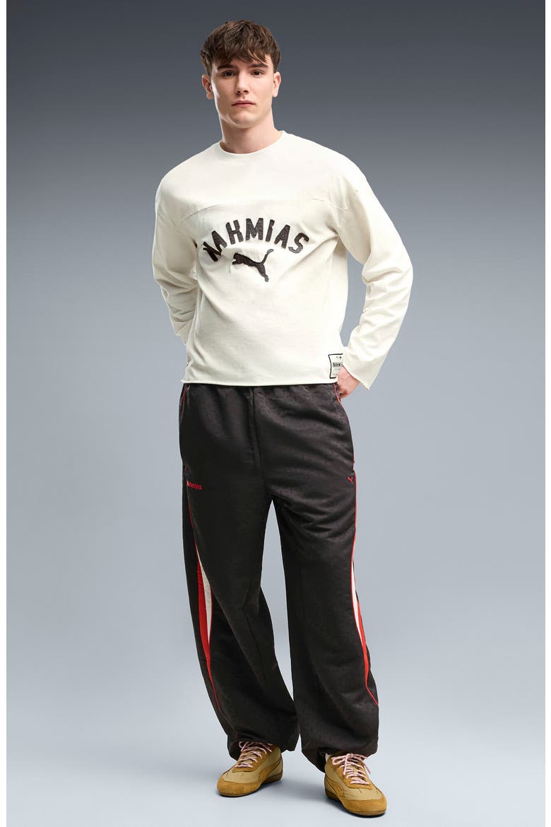x NAHMIAS Long Sleeve Cotton Graphic T-Shirt, Alternate, color, WARM WHITE