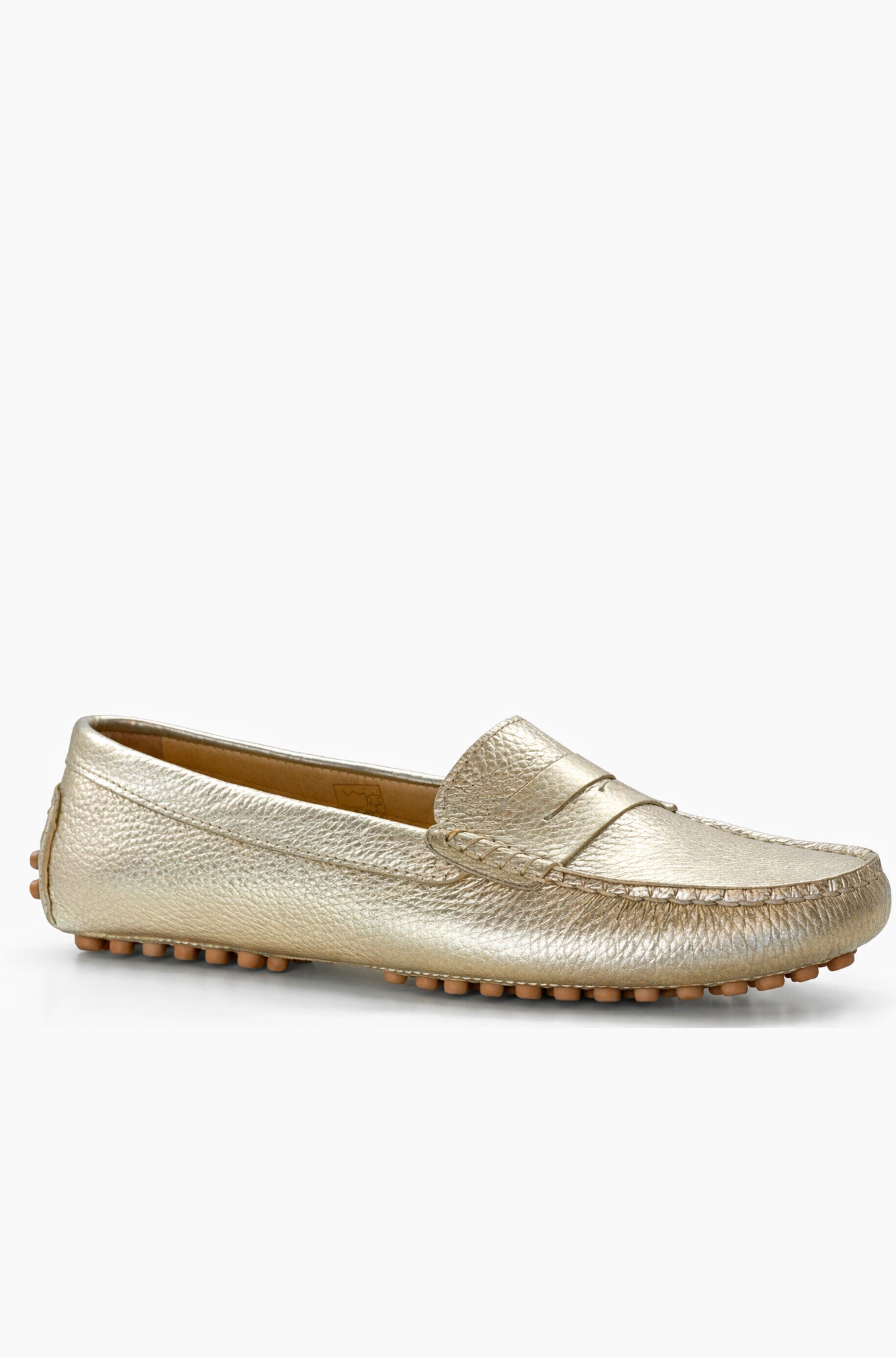 Menina Step Oporto Moccasin Loafer, Alternate, color, Gold