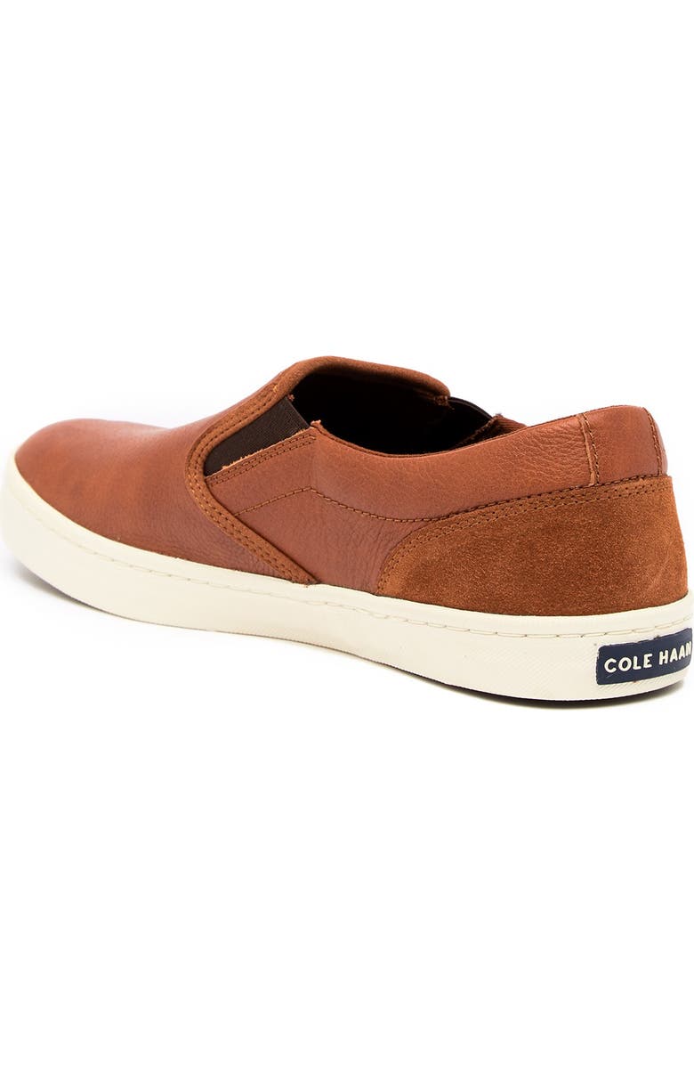 Cole Haan Nantucket Deck Leather Slip-On Sneaker, Alternate, color,