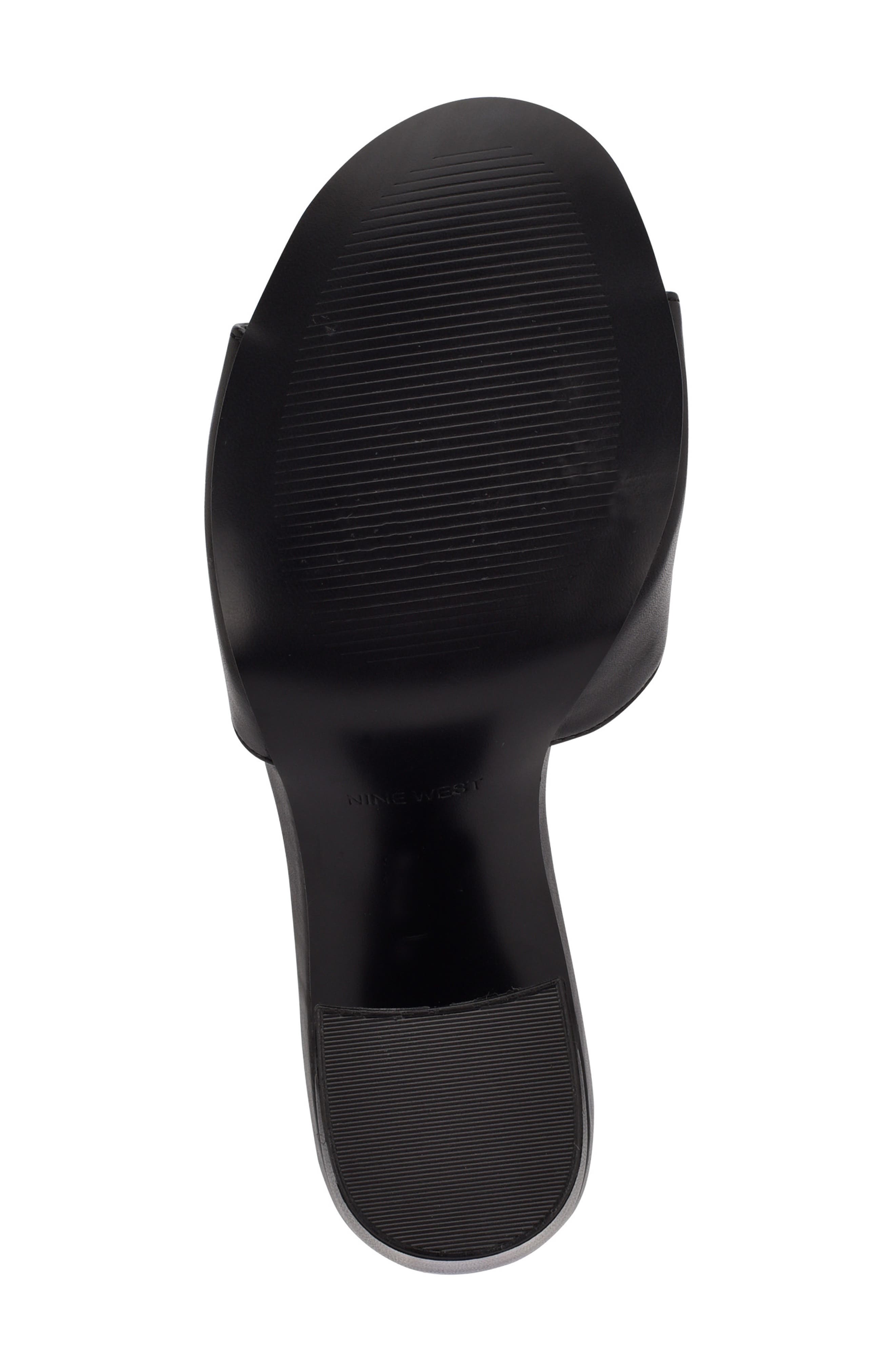 Nine West Block Heel Mule Sandal, Alternate, color, 