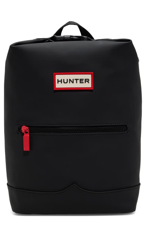 Mini Top Clip Faux Leather Backpack