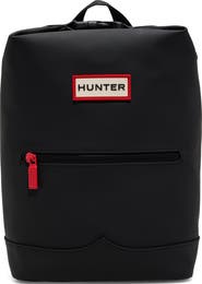 Hunter Mini Top Clip Faux Leather Backpack