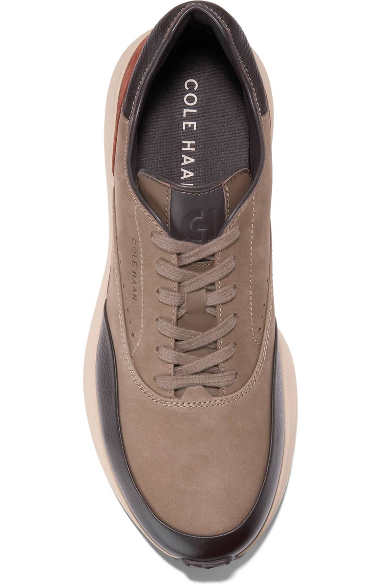 Cole Haan Lewis GrandPro Luxe Colorblock Sneaker, Alternate, color, Irish Coffee/ Dark Chocolate