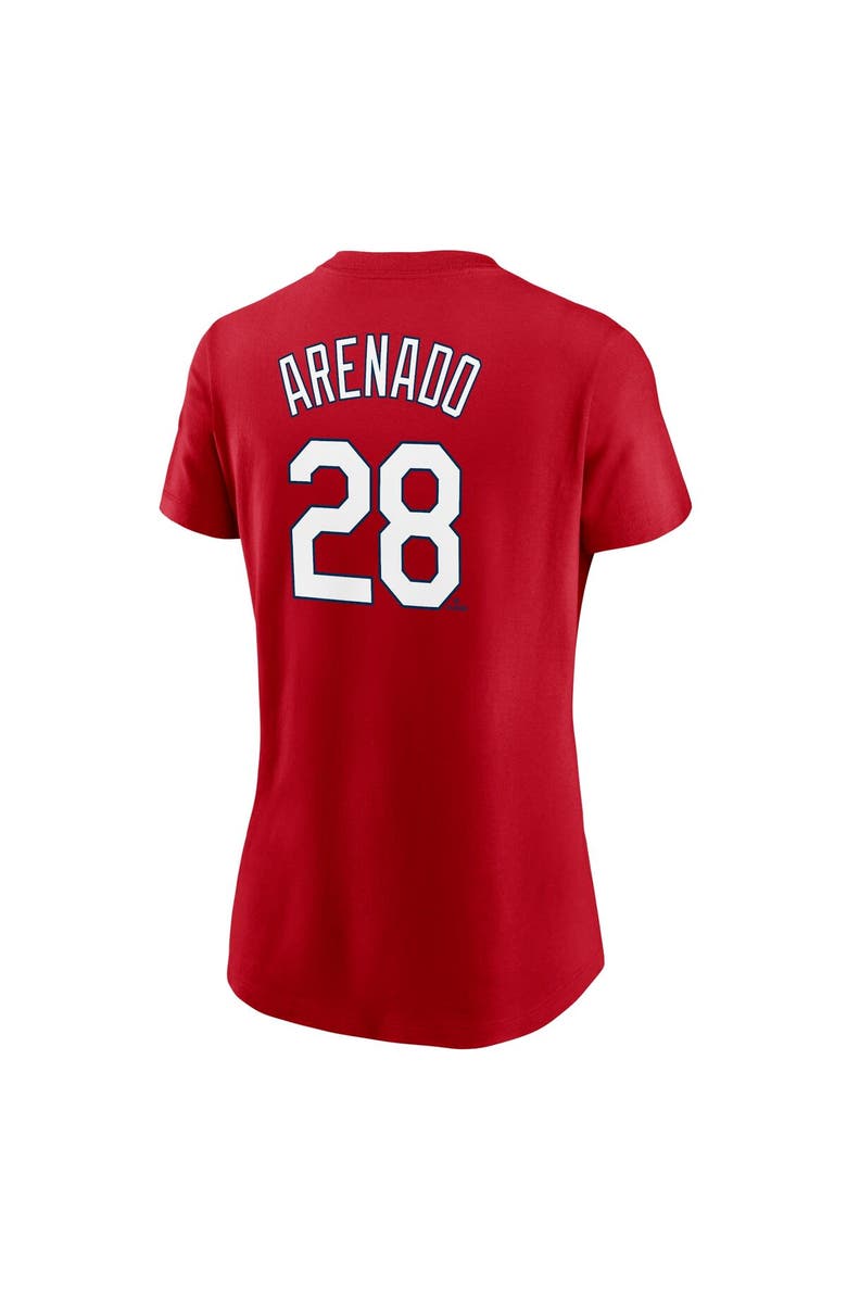 Nike Women's Nike Nolan Arenado Red St. Louis Cardinals Name & Number T-Shirt, Alternate, color, Red
