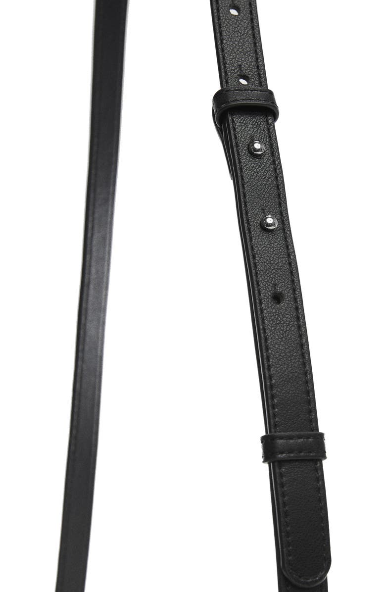 MANGO Faux Leather Shoulder Bag, Alternate, color,