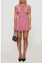 Ladybug Gingham Smocked Minidress