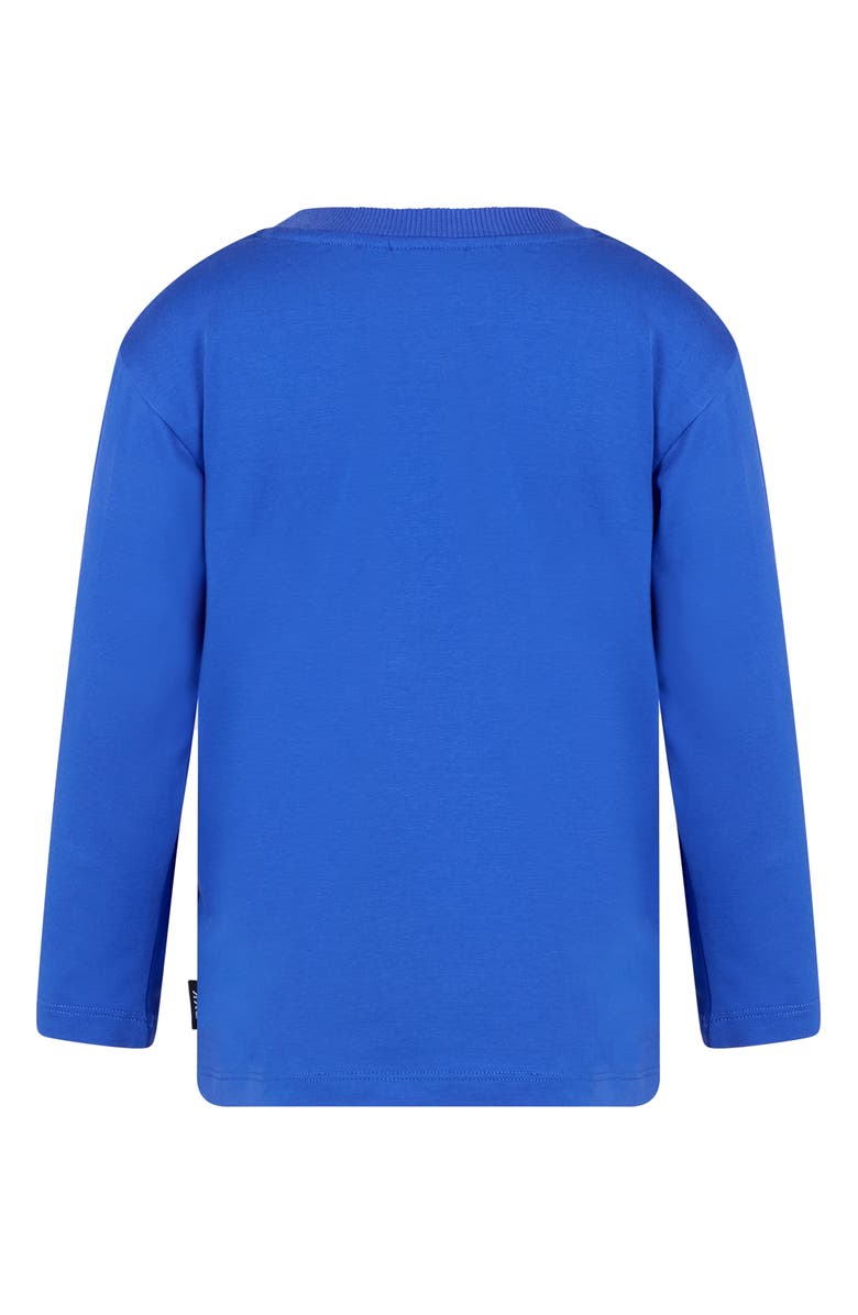 Rock Your Kid Kids
 Christmas T-Rex Long Sleeve Graphic T-Shirt, Alternate, color, Deep Space