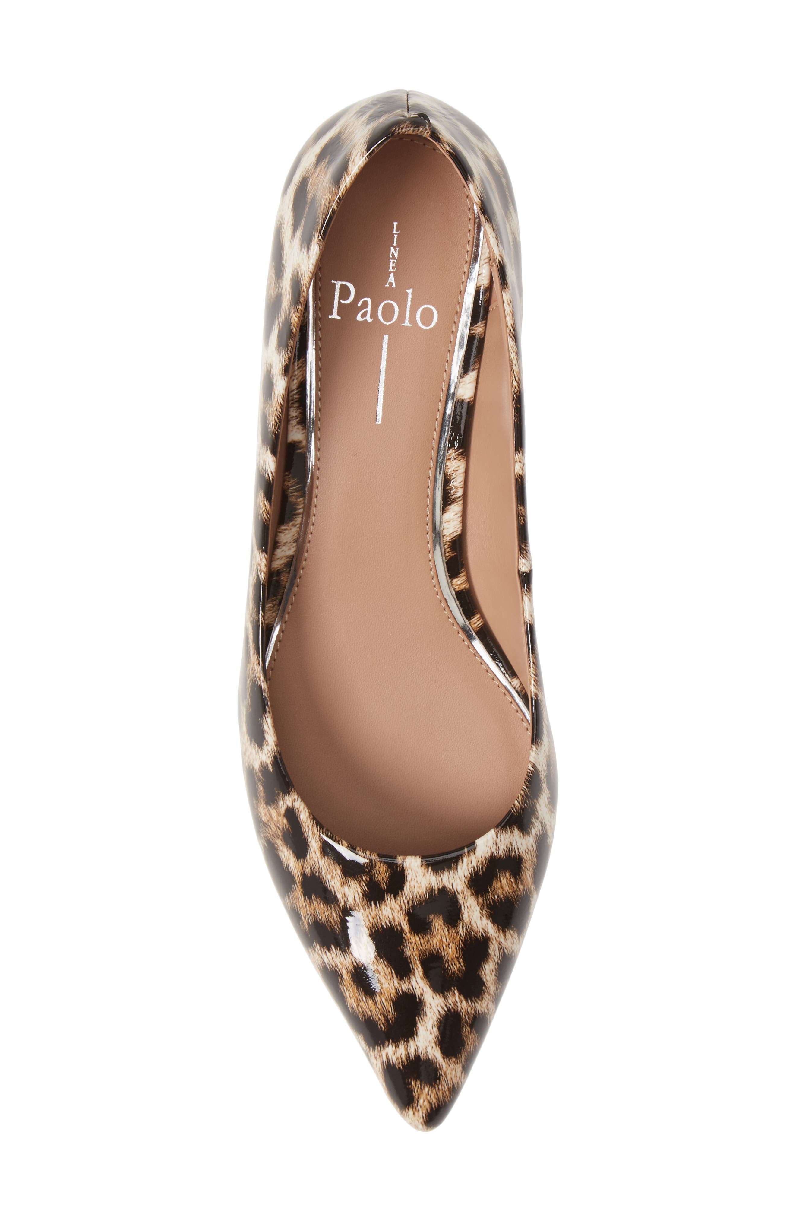 Bellini Pump, Alternate, color, TAN BLACK PATENT LEATHER