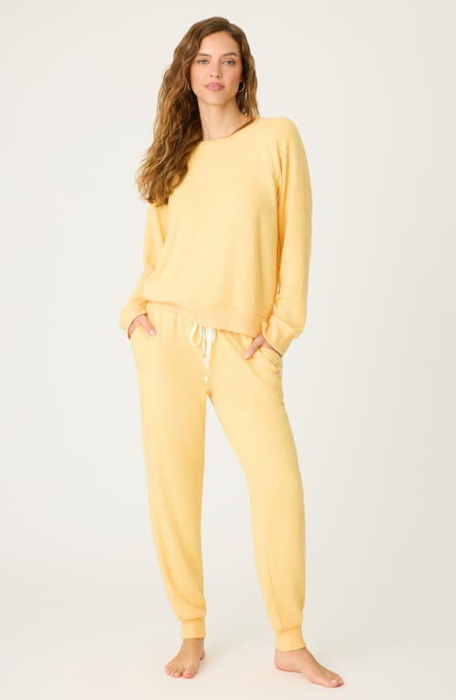 Shop Pj Salvage Sunshine Mind Pajama Pants In Sunlight