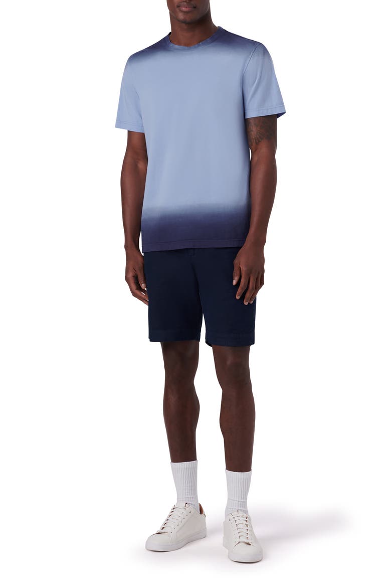 Dip Dye Crewneck T-Shirt, Alternate, color, SKY