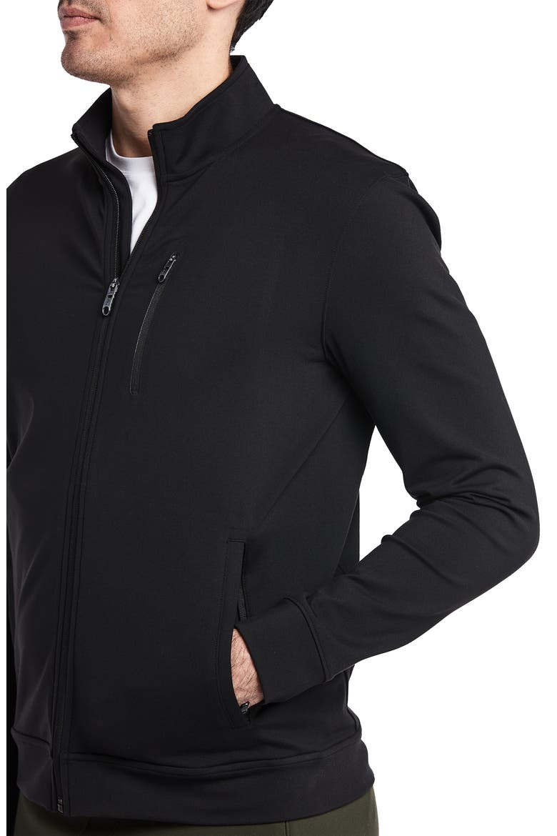 All Day Every Day Performance Track Jacket, Alternate, color, BLACK
