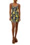 Delicate Pineapple Minidress