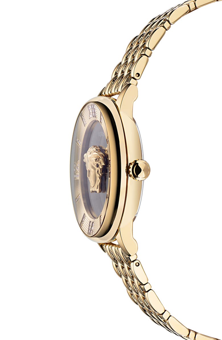 Versace La Medusa Bracelet Watch, 38mm, Alternate, color,