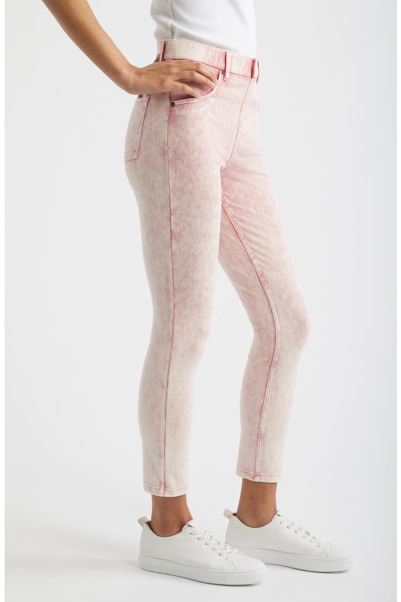 Ultra Ultrasoft High Rise Denim Skimmer Leggings, Alternate, color, TEA ROSE ACID WASH