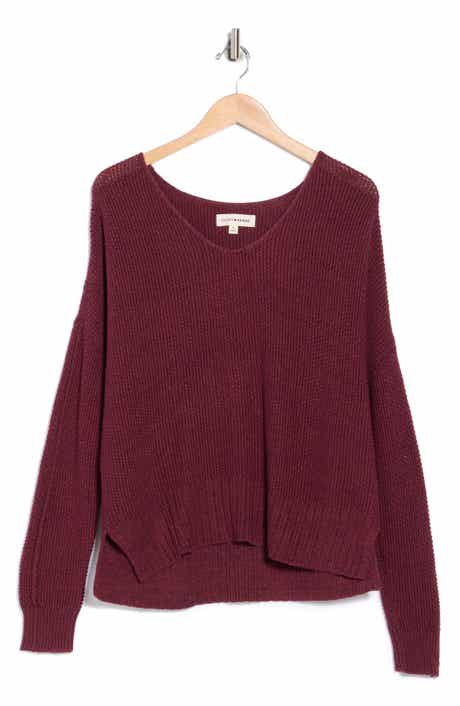 Lucky Brand V-Neck Pullover Sweater
