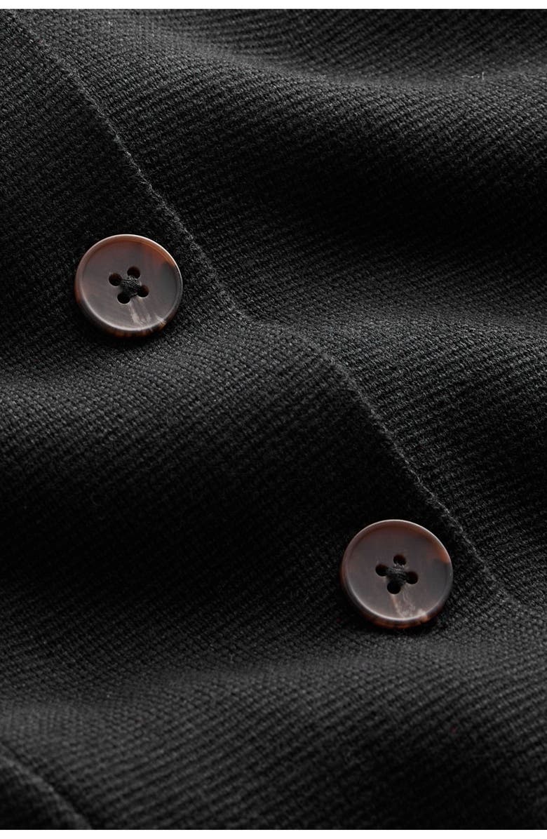 Boden Joanna Knit Jacket, Alternate, color, Black