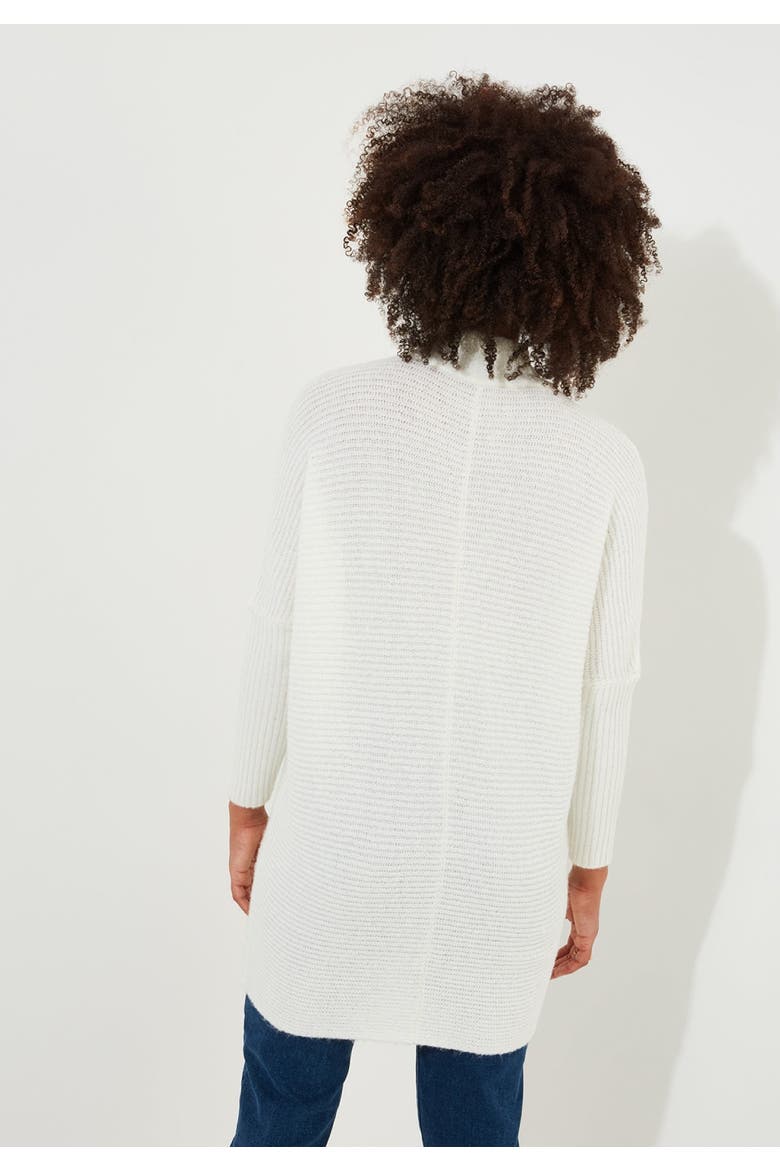 Mockneck Rib Sweater, Alternate, color, CREAM