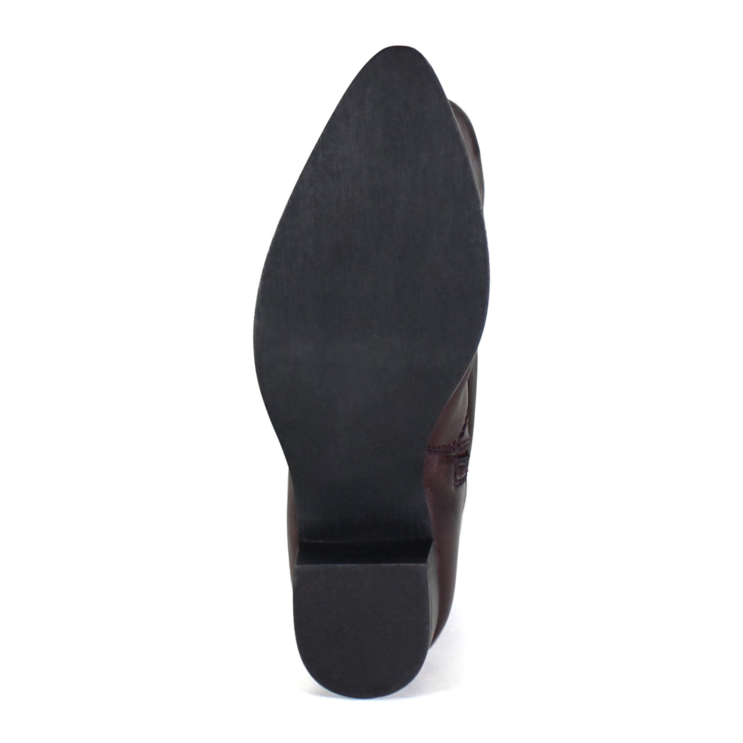 DIG ITAL Leather Sleek Tall Boot, Alternate, color, Deep Cherry