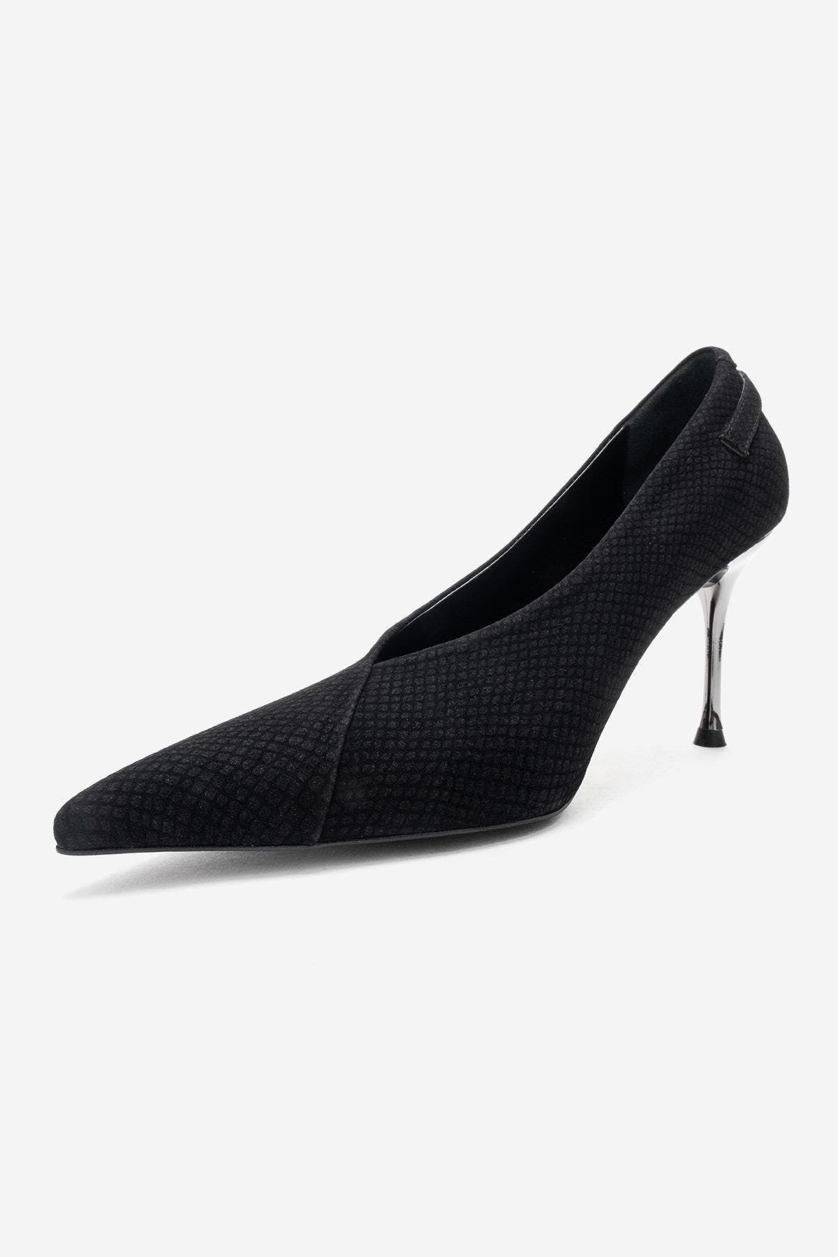 Prologue Shoes Molly Stiletto Pump, Alternate, color, Black Pattern