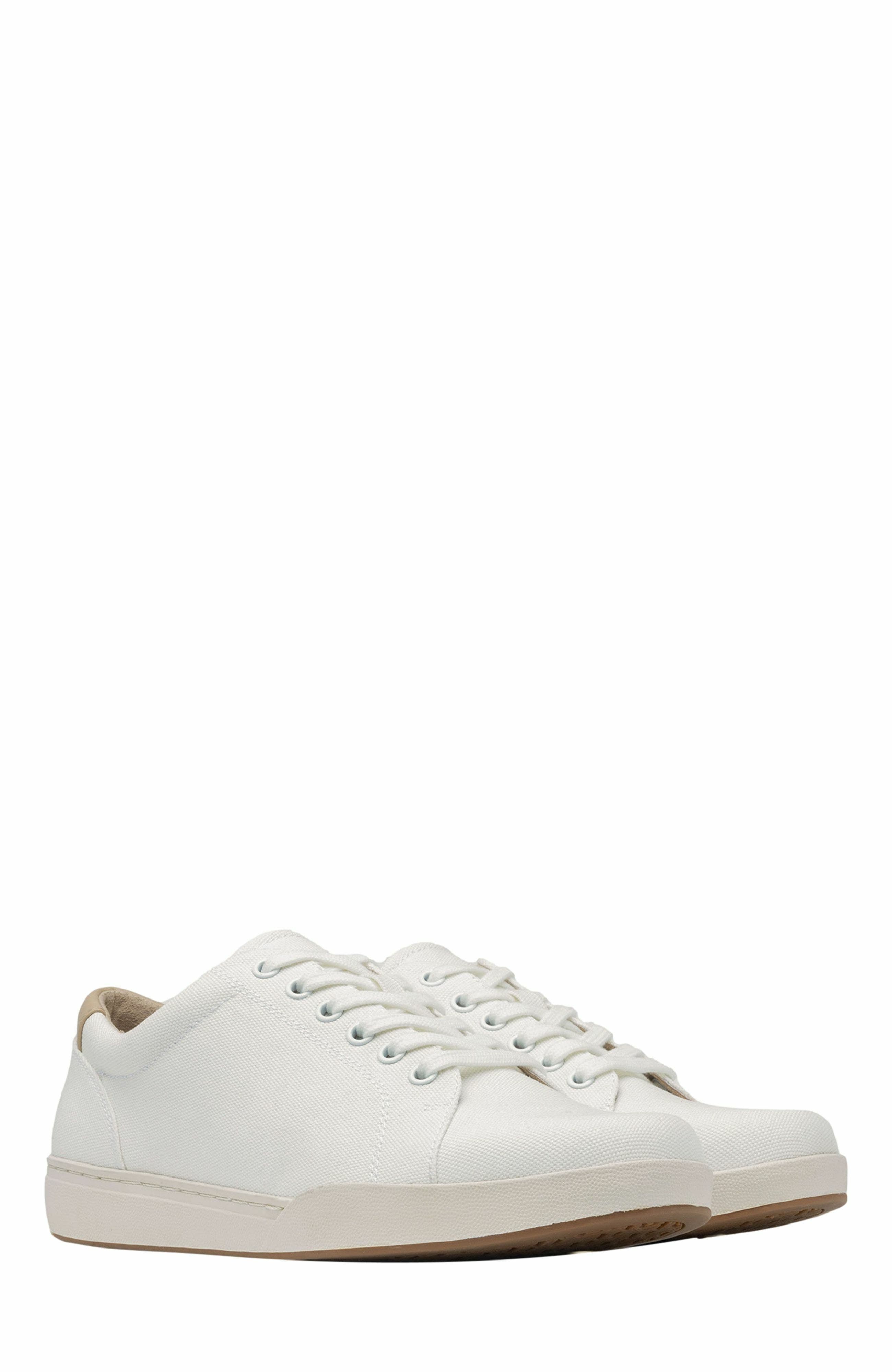 Encore Sneaker, Alternate, color, White Canvas