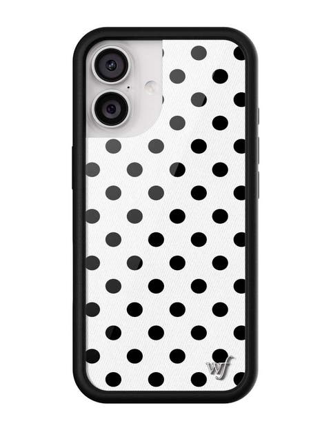 Polka Dot | White and Black iPhone 17/17e/Air/17 Pro/17 Pro Max Case