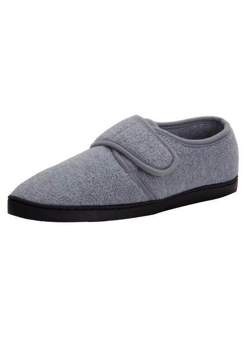 KingSize Adjustable Fleece Slippers in Charcoal  product