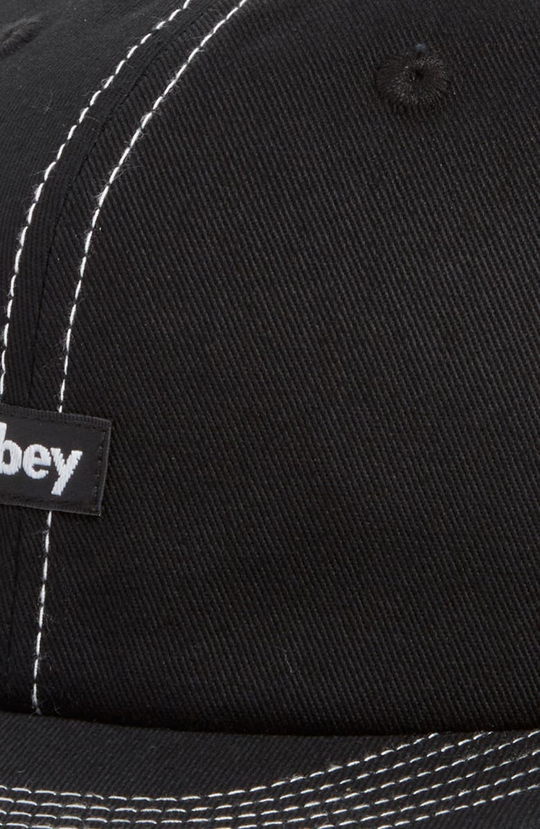 Obey Mac Cotton Snapback Baseball Cap, Alternate, color, 